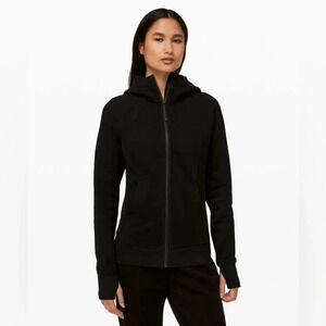 Lululemon Scuba Hoodie *Light Cotton  Fleece Black